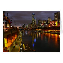 Melbourne, Australia Greeting Card