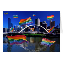 Melbourne, Australia Pride Greeting Cards