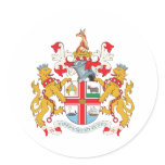 Melbourne Coat Of Arms Sticker