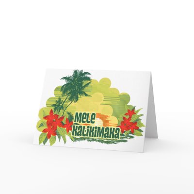 "Mele Kalikimaka" Holiday Card by DriveIndustries