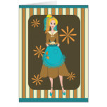 Melissa Serves Pie Greeting Card