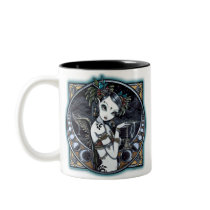 "Melita" Gothic Tribal Fusion Dancer Art Mug
