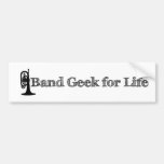 Mellophone - Band Geek for Life Bumper Sticker
