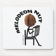 Melodeon Nut Mouse Mats