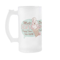 Melt 'n' Drip Soft Serve Ice Cream 16oz Frosty Mug