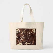 Melted Chocolate Tote Bag