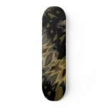 Melted Gold Skateboard