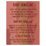 Melted Lipstick flyers