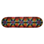 MELTED PLASTIC SKATEBOARD DECK