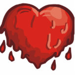 melting heart photo sculptures