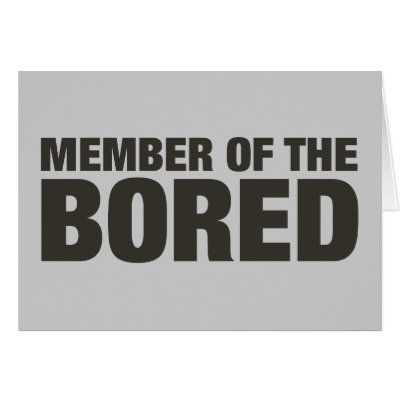 Member of the Bored Cards by FunnySillyShirts