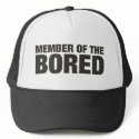 Member of the Bored hats