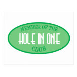 Member Of The Hole In One Club Postcards