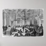 Members of the Commune in session Print