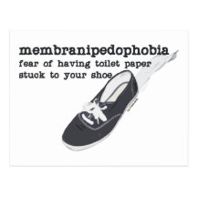 Membranipedophobia Postcards