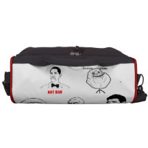 Meme faces laptop bags