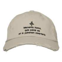 Memento Homo, lent cap - cappello quaresimale Baseball Cap