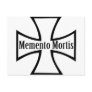 memento mortis cross icon post cards