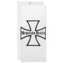memento mortis cross icon personalized rack card