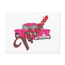 Memorabilia Retro  automobile Postcard