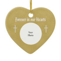 Memorial Christmas Ornament - Heart ornaments