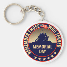 Memorial Day Keychain