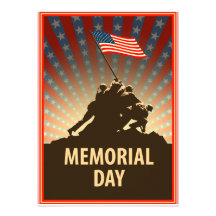 Memorial Day Personalized Invites