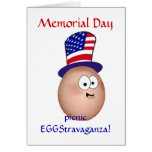 Memorial Day Picnic EGGStravaganza! Greeting Card