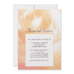 Memorial Service Announcement invitations