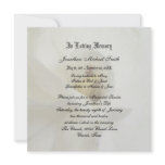 Memorial Service Invitation Announcement