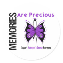 Memories Are Precious Alzheimer's Disease Sticker