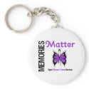 Memories Matter Alzheimer's Disease keychains