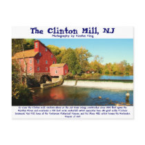 memory 1 135, The Clinton Mill, NJ, Photography... Post Card