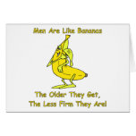 Men Are Like Bananas cards