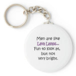 Men Are Like Lava Lamps keychains