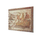 Men fishing on the Nile Gallery Wrapped Canvas