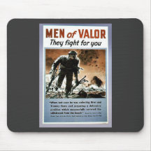 Men Of Valour Mouse Mats