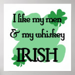 men whiskey posters