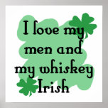 men & whiskey posters