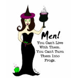 Men!  Wine Witch T-Shirt