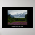 Mendenhall Glacier, Juneau, Alaska Poster posters