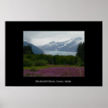 Mendenhall Glacier, Juneau, Alaska Poster posters