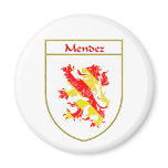 Mendez Coat of Arms/Family Crest magnets