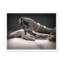 Mendhi Hand Henna in Sepia Tone (Postcard)