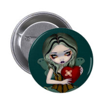 "Mending a Broken Heart" Button