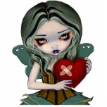 Mending a Broken Heart gothic fairy Photo Sculptur photo sculptures