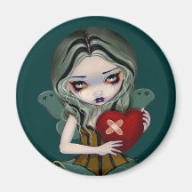 "Mending a Broken Heart" Magnet