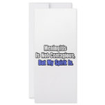 Meningitis Is Not Contagious.. rack cards