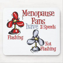 Menopause Fan Mousemat