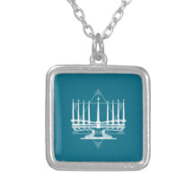 Menorah and star IV Custom Jewelry